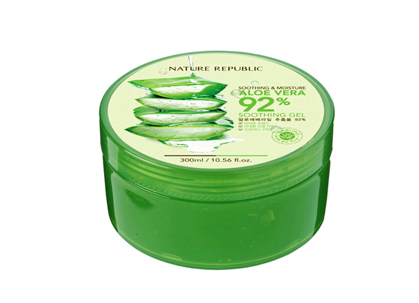 Sản phẩm Tóc Gel Lô Hội Nature Republic Aloe Vera Soothing and Moisture Aloe Vera 92% Soothing Gel - Photo 3 Gel Lô Hội Nature Republic Aloe Vera Soothing and Moisture Aloe Vera 92% Soothing Gel - Photo 3