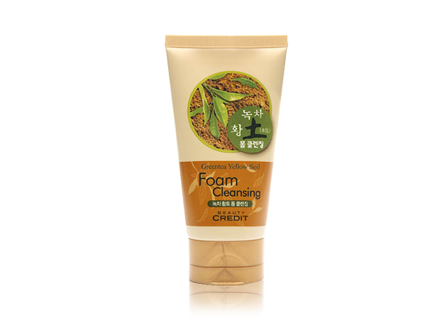 Mỹ phẩm Sữa rửa mặt Somang Royal Jelly Greentea Yellow Soil Foam Cleansing Sữa rửa mặt Somang Royal Jelly Greentea Yellow Soil Foam Cleansing