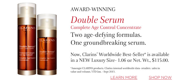 Mỹ phẩm Serum Ngăn Ngừa Lão Hóa Clarins Double Serum Complete Age Control Concentrate - Photo 3 Mỹ phẩm Serum Ngăn Ngừa Lão Hóa Clarins Double Serum Complete Age Control Concentrate - Photo 3
