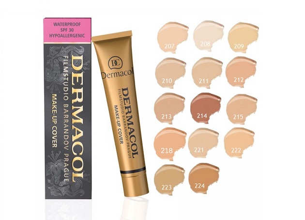 Trang điểm Kem che khuyết điểm Dermacol Make-up Cover - Photo 4 Trang điểm Kem che khuyết điểm Dermacol Make-up Cover - Photo 4