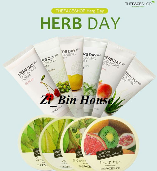 Mỹ phẩm Kem tẩy trang TheFaceShop Herb Day Cleansing Cream Fruit Mix - Photo 4 Kem tẩy trang TheFaceShop Herb Day Cleansing Cream Fruit Mix - Photo 4