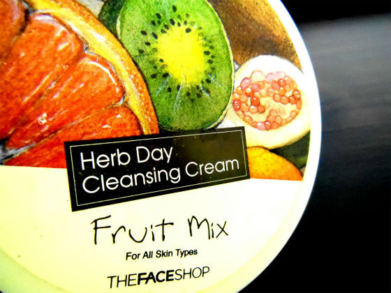 Mỹ phẩm Kem tẩy trang TheFaceShop Herb Day Cleansing Cream Fruit Mix - Photo 3 Kem tẩy trang TheFaceShop Herb Day Cleansing Cream Fruit Mix - Photo 3