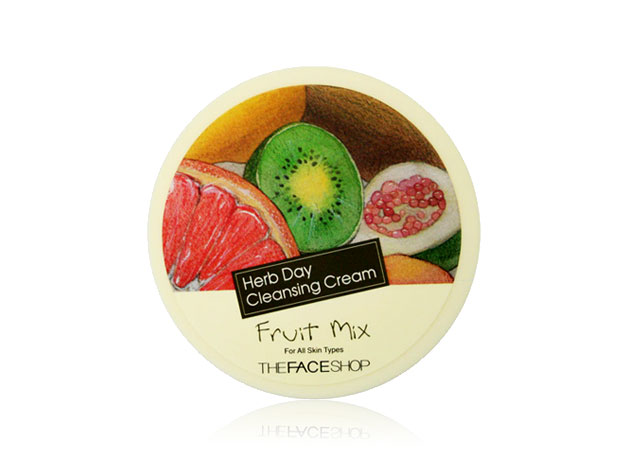 Kem tẩy trang TheFaceShop Herb Day Cleansing Cream Fruit Mix - Photo 2