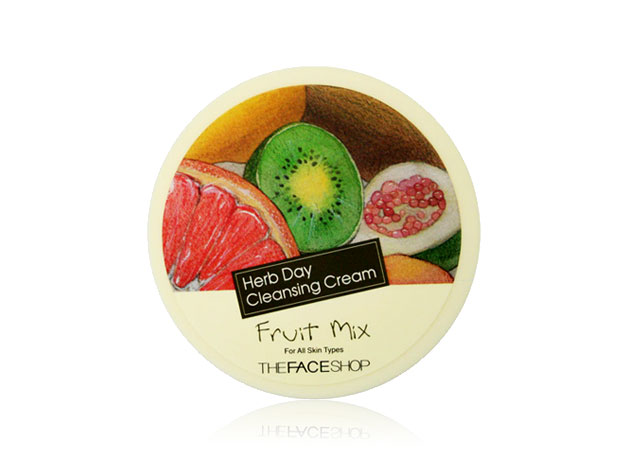 Mỹ phẩm Kem tẩy trang TheFaceShop Herb Day Cleansing Cream Fruit Mix Kem tẩy trang TheFaceShop Herb Day Cleansing Cream Fruit Mix