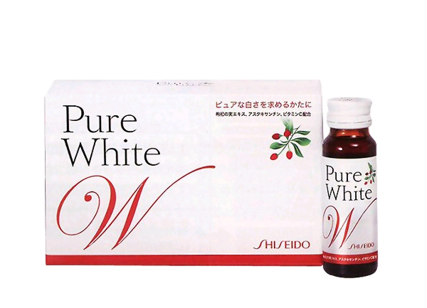 Mỹ phẩm Thực Phẩm Chức Năng Shiseido Pure White Nước uống làm trắng da Shiseido Pure White