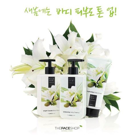 Mỹ phẩm Sữa tắm TheFaceShop White Secret Bright Capsule Body Wash - Photo 5 Sữa tắm Thefaceshop White Secret Bright Capsule Body Wash - Photo 5