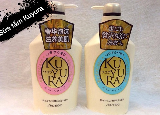 Mỹ phẩm Sữa tắm dưỡng ẩm Shiseido Kuyura Mỹ phẩm Sữa tắm dưỡng ẩm Shiseido Kuyura