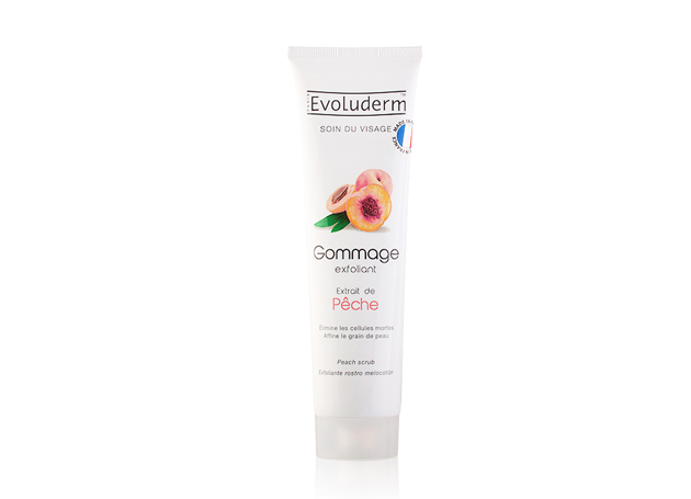 Mỹ phẩm Kem tẩy tế bào chết Evoluderm Gommage Expoliant Extrait de Pêche Kem tẩy tế bào chết Evoluderm Gommage Expoliant Extrait de Pêche