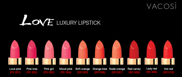 Son Vacosi Love Luxury Lipstick