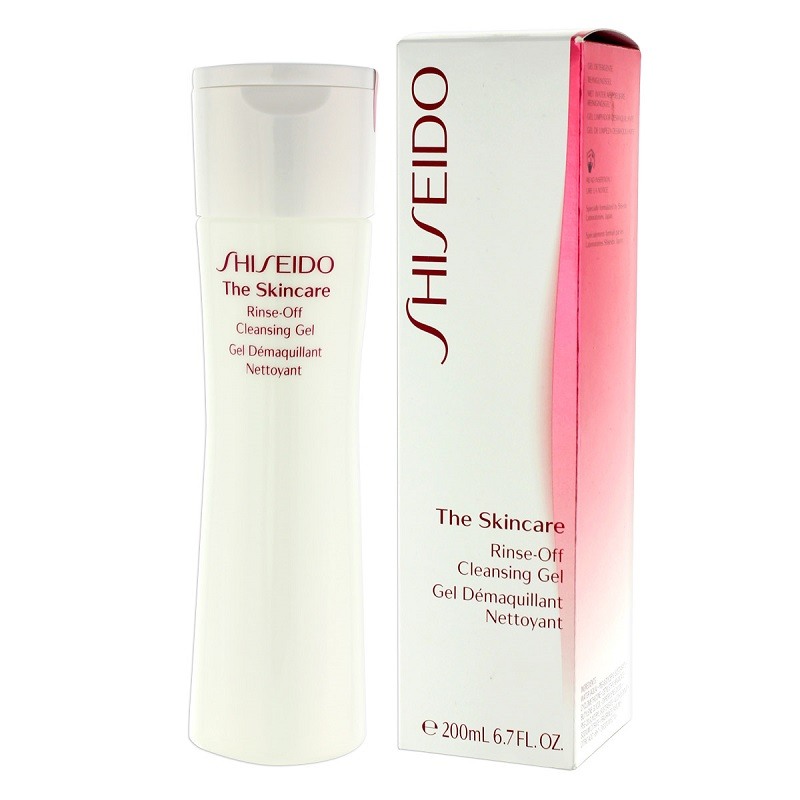 Mỹ phẩm Gel tẩy trang Shiseido The Skincare Rinse-Off Cleansing Gel - Photo 3 Gel tẩy trang Shiseido The Skincare Rinse-Off Cleansing Gel - Photo 3