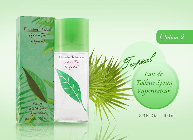 Nước hoa Green Tea Tropical - Photo 3 Nước hoa Elizabeth Arden Green Tea Tropical - Photo 3