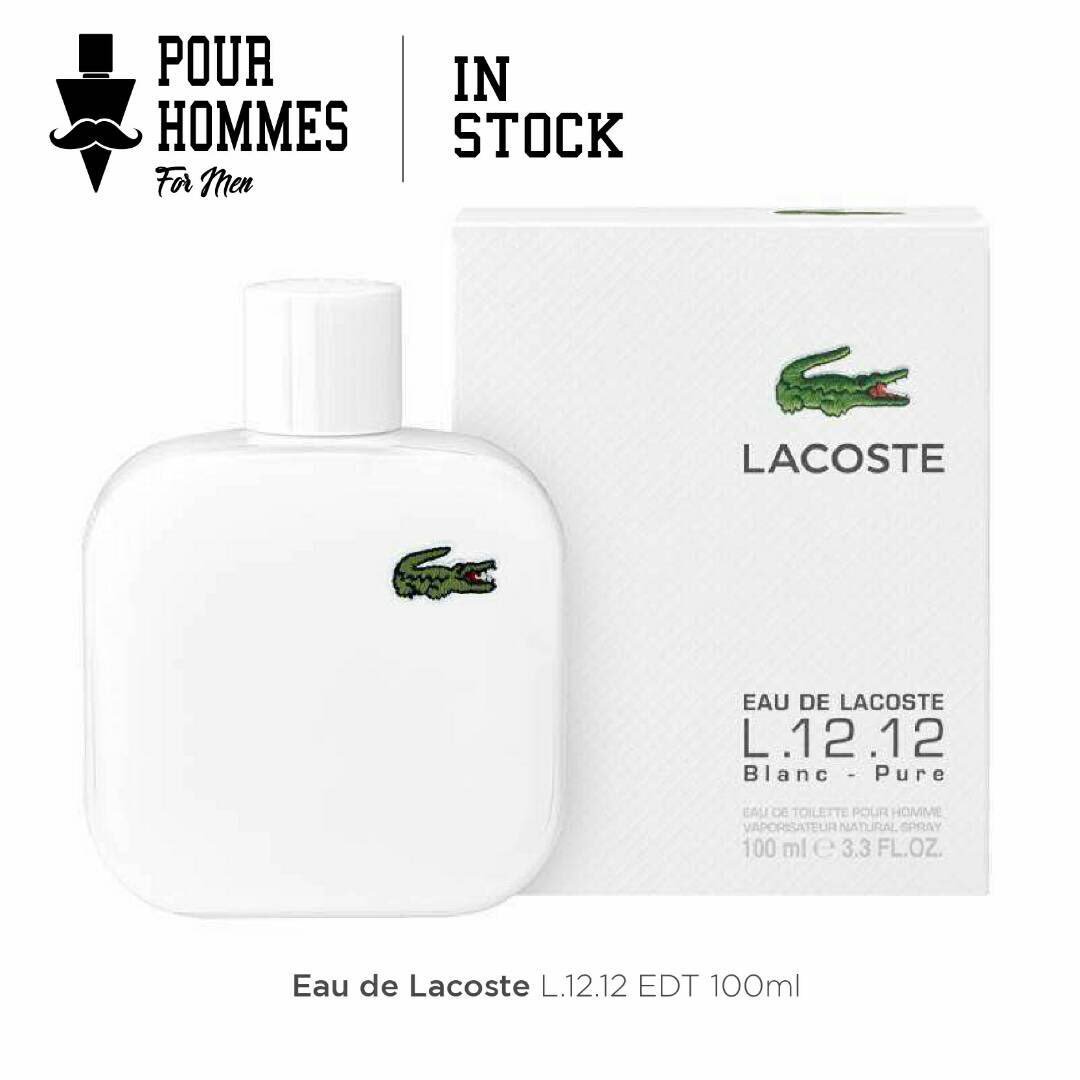 lacoste l1212 blanc pure