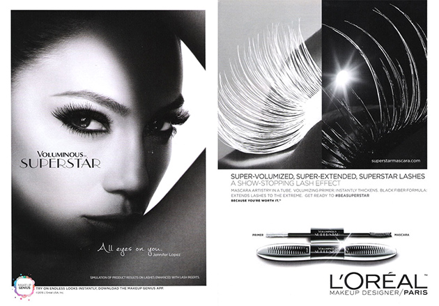 Trang điểm Mascara Loreal Voluminous Superstar - Photo 3 Trang điểm Mascara Loreal Voluminous Superstar - Photo 3