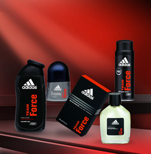 Mỹ phẩm Xịt khử mùi toàn thân Adidas các loại - Photo 3 Xịt khử mùi Adidas Team Force - Photo 3