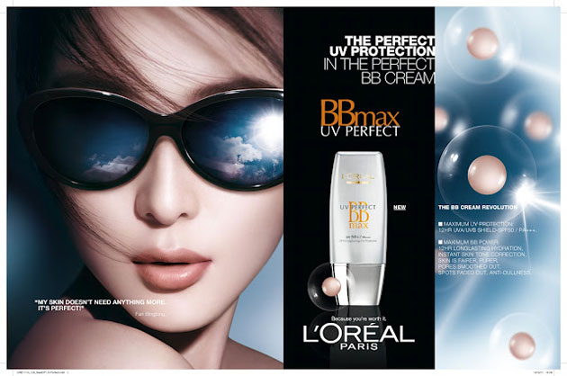 Mỹ phẩm Kem lót chống nắng Loreal UV Perfect BB Max Cream - Photo 3 Kem lót chống nắng Loreal UV Perfect BB Max Cream - Photo 3