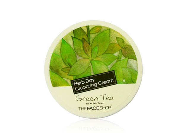 Mỹ phẩm Kem tẩy trang TheFaceShop Herb Day Cleansing Cream Green Tea Kem tẩy trang TheFaceShop Herb Day Cleansing Cream Green Tea