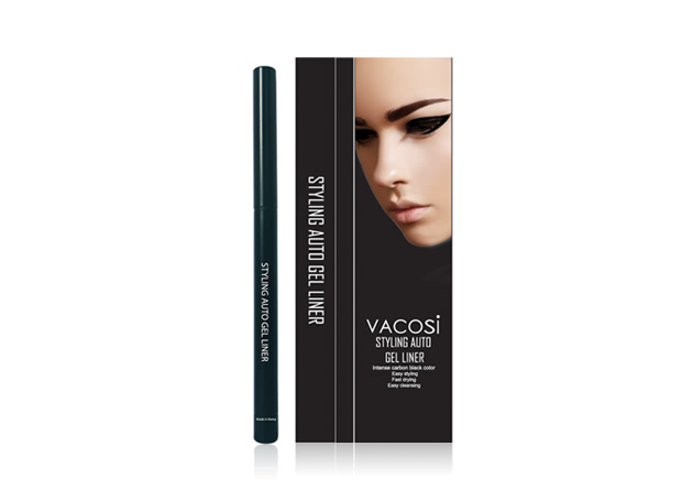 Trang điểm Chì kẻ viền mắt dạng Gel Vacosi Styling Auto Gel Liner EL01 Gel kẻ viền mắt Vacosi Styling Auto Gel Liner EL01