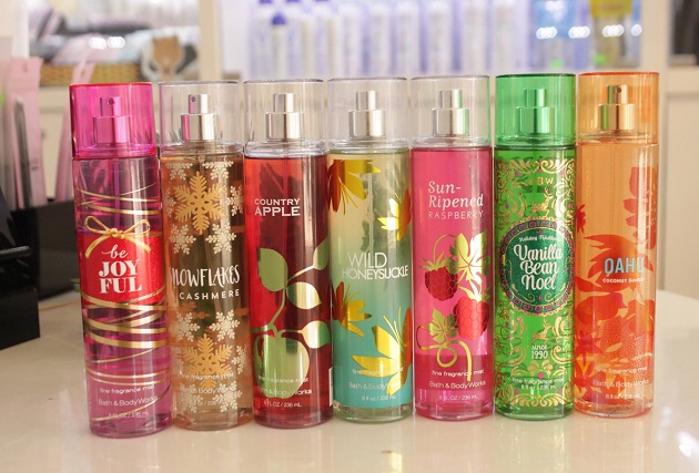 Mỹ phẩm Xịt toàn thân Bath & Body Works các mùi Mỹ phẩm Xịt toàn thân Bath & Body Works các mùi