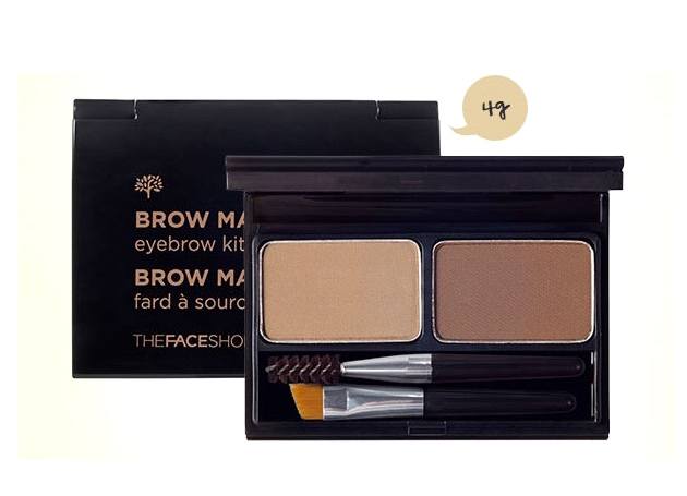 Trang điểm Bột vẽ chân mày TheFaceShop Brow Master Eyebrow Kit Bột vẽ chân mày TheFaceShop Brow Master Eyebrow Kit