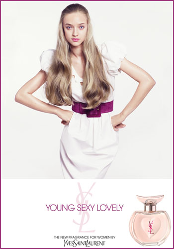 Nước hoa Young Sexy Lovely - Photo 3 Yves Saint Laurent Young Sexy Lovely - Photo 3