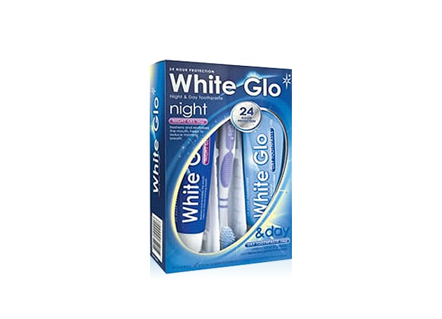 Mỹ phẩm Bộ Kem Đánh Răng White Glo Day & Night Toothpaste Bộ Kem Đánh Răng White Glo Day & Night Toothpaste