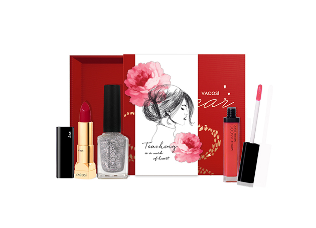 Trang điểm Bộ trang điểm môi VACOSI Perfect Lips Color Gift Set - SET012 Trang điểm Bộ trang điểm môi VACOSI Perfect Lips Color Gift Set - SET012
