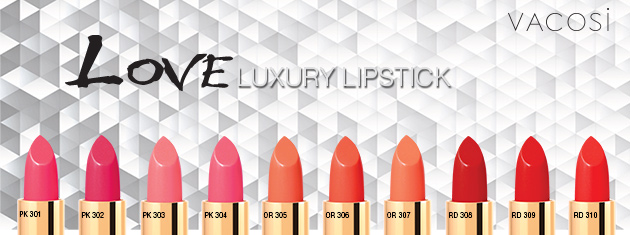 Trang điểm Son Vacosi Love Luxury Lipstick - Photo 4 Son Vacosi Love Luxury Lipstick - Photo 4