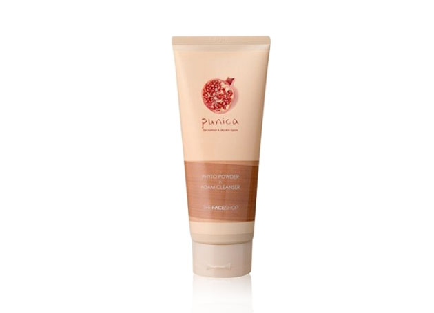 Mỹ phẩm Sữa rửa mặt TheFaceShop Punica Phyto Powder in Foam Cleanser Sữa rửa mặt TheFaceShop Punica Phyto Powder in Foam Cleanser