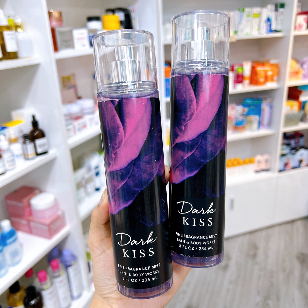 Bath & Body Works Dark Kiss - ( Body Mist, Gel Tắm, Sữa Dưỡng Thể ) - Photo 4