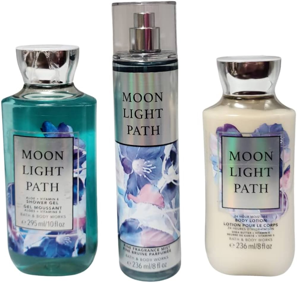 Bath & Body Works Moonlight Path - ( Body Mist, Gel Tắm, Sữa Dưỡng Thể )