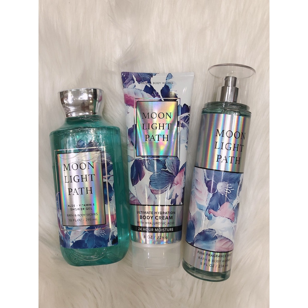 Bath & Body Works Moonlight Path - ( Body Mist, Gel Tắm, Sữa Dưỡng Thể ) - Photo 4