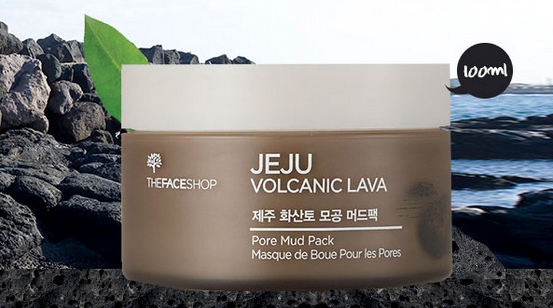 Mặt nạ bùn Jeju Volcanic Lava Pore Mud Pack - Photo 2